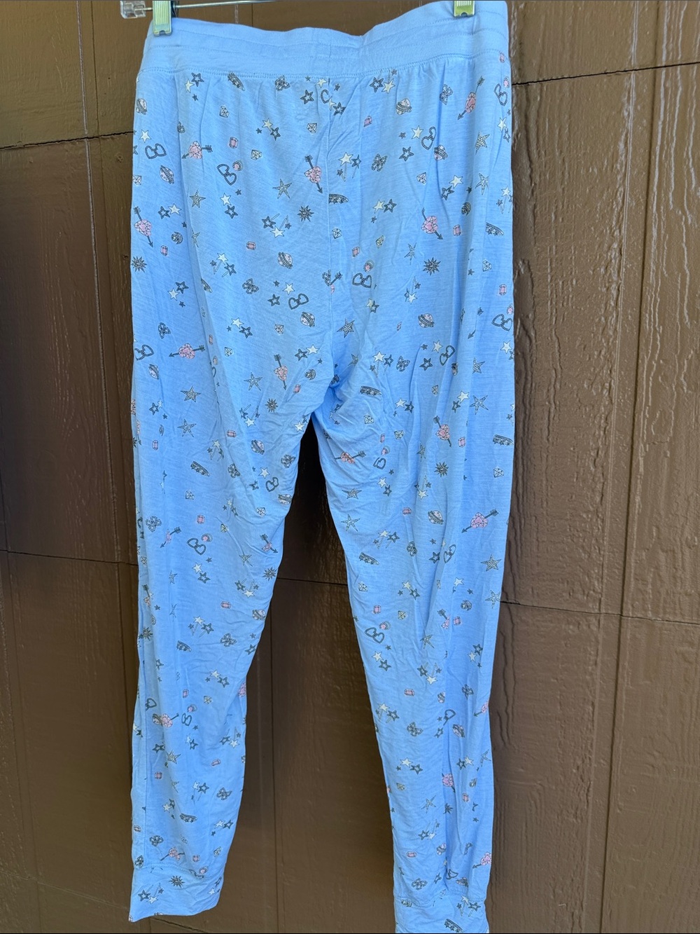Women's Light Blue Star & Butterfly Pajama Set - Picture 8 of 8